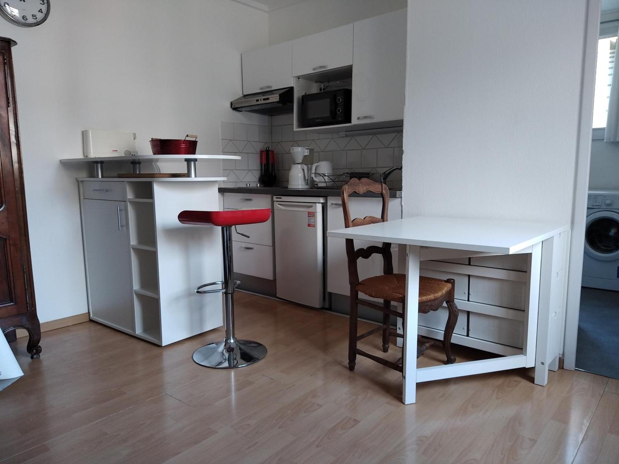 Studio 25 M2 Centre Uriage Saint-Martin-dʼUriage Oda fotoğraf